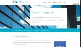 
							         SRM and spend management - OJC Consulting								  
							    