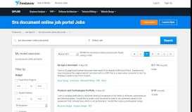 
							         Srs document online job portal Jobs, Employment | Freelancer								  
							    