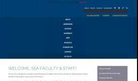 
							         SSA faculty & staff! - Faculty/Staff - Shady Side Academy								  
							    