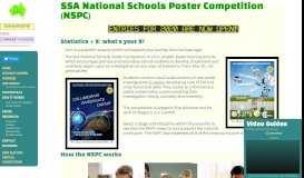 
							         SSA Poster Competition Portal								  
							    