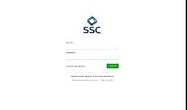 
							         SSC Client Login - Background Screening & Investigations								  
							    