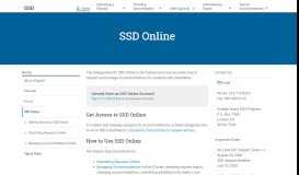 
							         SSD Online – SSD – The College Board								  
							    
