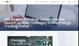 
							         SSE Business Energy announce the launch of their Foresight online ...								  
							    