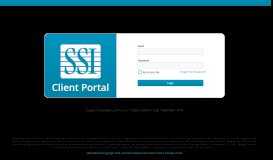 
							         SSI Client Portal - SSI Group								  
							    
