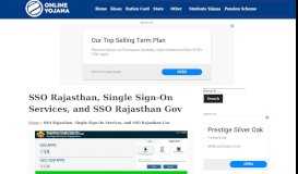 
							         SSO Rajasthan - Single Sign On Register - sso.rajasthan.gov.in ...								  
							    
