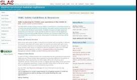 
							         SSRL Safety Guidelines & Resources | Stanford Synchrotron ...								  
							    