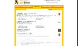 
							         sssnet webmail login - Yellowbrowser - Yellow Web Local ...								  
							    