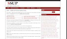 
							         SSUP - Aadhar Self Service Update Portal								  
							    