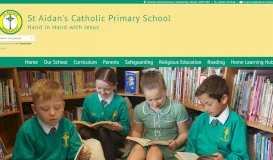 
							         St Aidan's Catholic Primary School - Home								  
							    