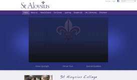 
							         St. Aloysius College								  
							    