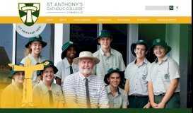 
							         St Anthony's Catholic College | Townsville school servicing Deeragun ...								  
							    
