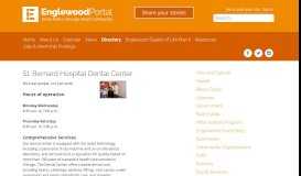 
							         St. Bernard Hospital Dental Center — Englewood Portal								  
							    