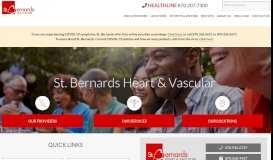 
							         St. Bernards Heart & Vascular | St. Bernards Healthcare								  
							    