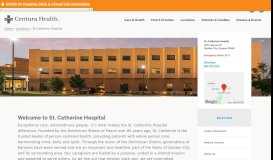 
							         St. Catherine Hospital - Garden City, KS - Centura Health								  
							    