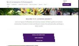 
							         St. Catherine University | Private Catholic University in St. Paul | St ...								  
							    