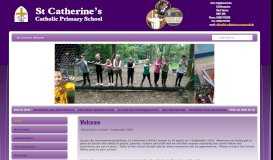 
							         St Catherine's Catholic Primary School: Welcome								  
							    