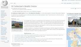 
							         St Catherine's Hospital, Birkenhead - Wikipedia								  
							    