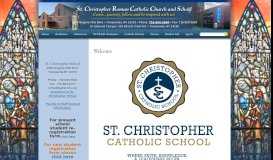 
							         St. Christopher Church: St. Christopher School								  
							    