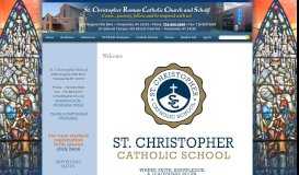 
							         St. Christopher School - St. Christopher Church								  
							    