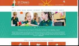
							         St Clare's Catholic Primary School - Yarrabilba								  
							    
