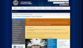 
							         St. Cloud VA Health Care System								  
							    