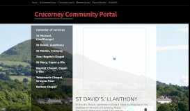 
							         St David | Crucorney Community Portal								  
							    