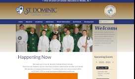 
							         St. Dominic Catholic School | 4160 Burma Road, Mobile, AL 36693								  
							    
