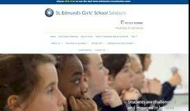 
							         St. Edmund's Girls' School: Home								  
							    