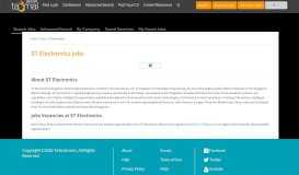 
							         ST Electronics - Algeria Jobs Portal - Ta3mal.com								  
							    