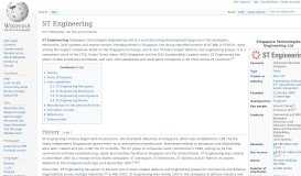 
							         ST Engineering - Wikipedia								  
							    
