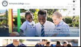 
							         St Francis College - Crestmead								  
							    