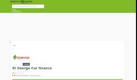 
							         St George Car finance Reviews - ProductReview.com.au								  
							    