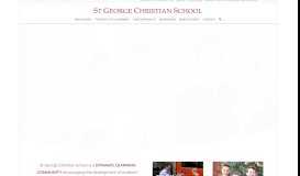 
							         St George Christian School | K-12 Co-educational Sydney School								  
							    