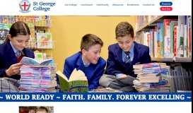 
							         St George College - Adelaide City Fringe Independent ELC-12 School								  
							    