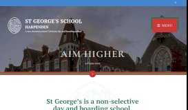 
							         St George's School								  
							    
