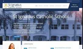 
							         St Ignatius Catholic School								  
							    