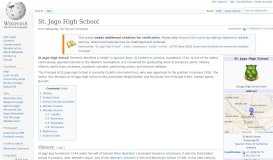 
							         St. Jago High School - Wikipedia								  
							    