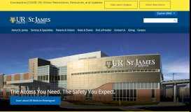 
							         St. James Hospital - University of Rochester Medical Center								  
							    