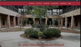 
							         St. Jean Vianney School								  
							    