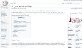 
							         St. John Fisher College - Wikipedia								  
							    