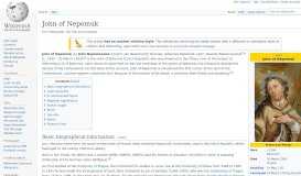
							         St. John of Nepomuk - Wikipedia								  
							    