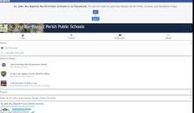 
							         St. John the Baptist Parish Public Schools - Home | Facebook								  
							    