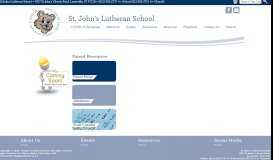 
							         St John's Lutheran School								  
							    