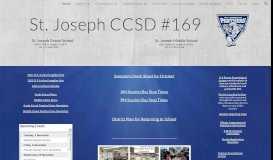 
							         St. Joseph CCSD 169								  
							    