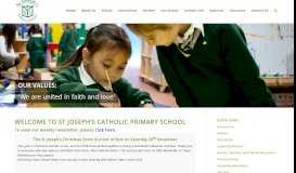 
							         St Joseph's Catholic Primary School								  
							    