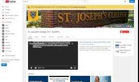 
							         St. Joseph's College, N.Y. (SJCNY) - YouTube								  
							    