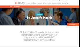 
							         St. Joseph's Health Customer Story | Kronos								  
							    