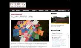 
							         St. Jude's Christmas Cards | Fairbury Public Schools								  
							    