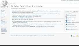 
							         St. Jude's Public School & Junior College - Wikipedia								  
							    