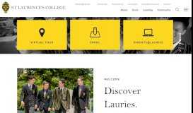 
							         St Laurence's College: Homepage								  
							    